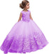 Champagne Princess Dress Dresses Little Palace Store 2T Lilac
